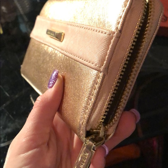 Annie Klein Pink and Gold wallet - Picture 4 of 4